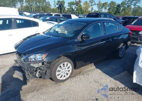 2019 Nissan Sentra S из США, поврежденный, VIN 3N1AB7AP2KY232159